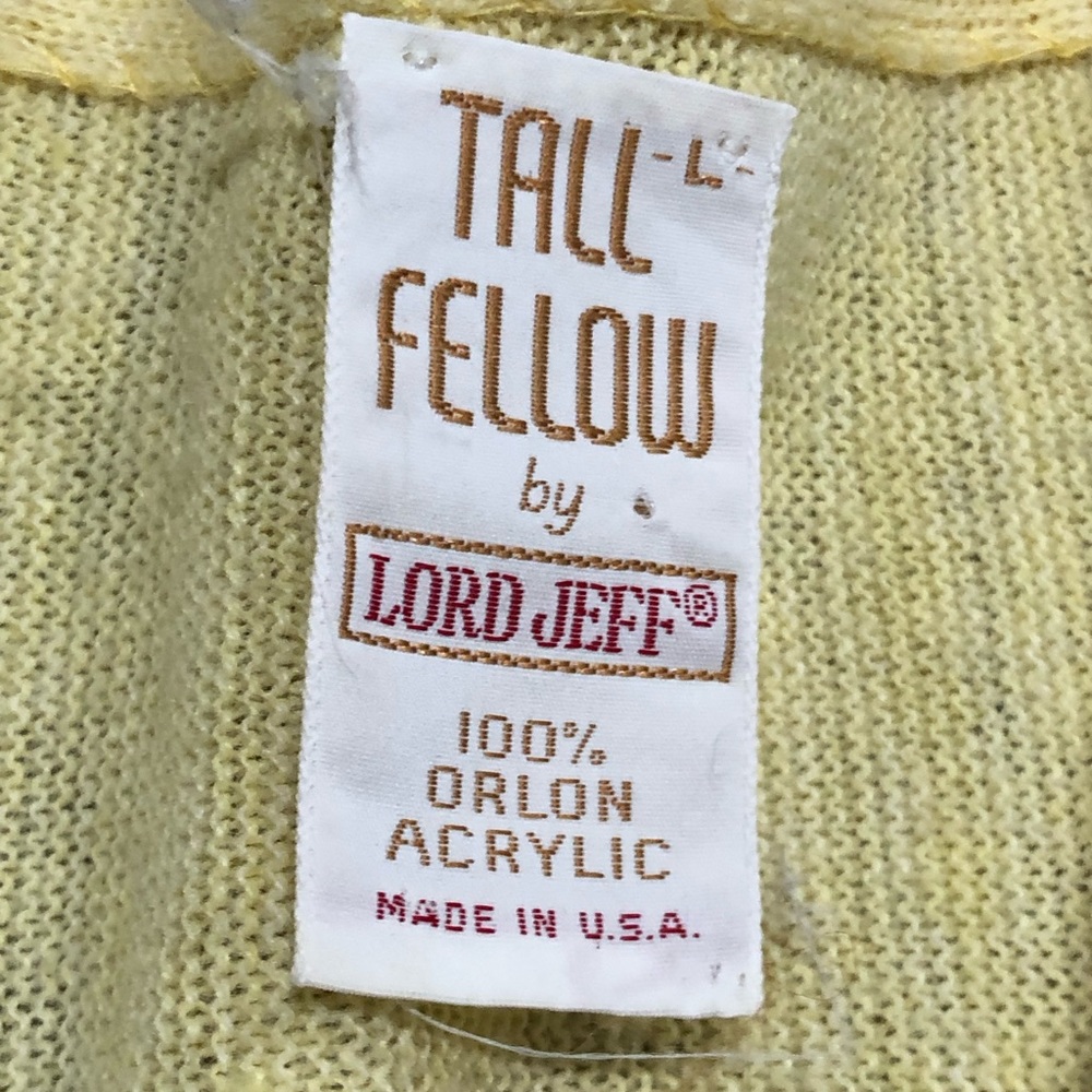 Vintage Tall Fellow by Lord Jeff Cardigan - Picture 6 of 6